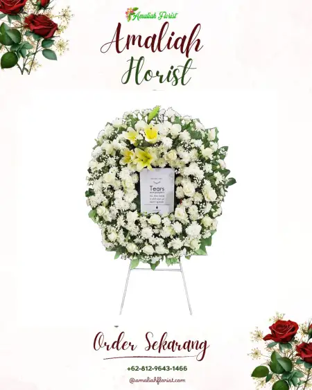 Krans Bunga Duka sumedang selatan